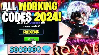 *NEW* ALL WORKING CODES FOR ANIME ROYALE IN 2024! ROBLOX ANIME ROYALE CODES