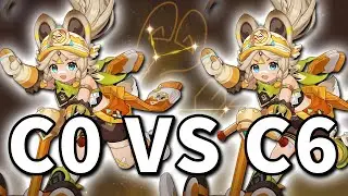 「Kachina」C0 vs C6 | Genshin Impact