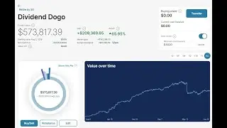 $573k portfolio, consistent dividend investing to reach a million dollars. Weekly portfolio review!