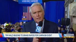 Tim Walz heading to Grand Rapids for campaign event