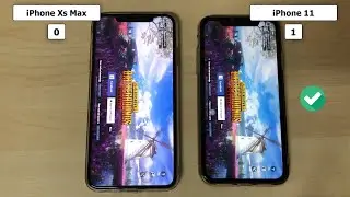 iPhone 11 vs iPhone Xs Max Speed Test | Apple A13 Bionic vs Apple A12 Bionic