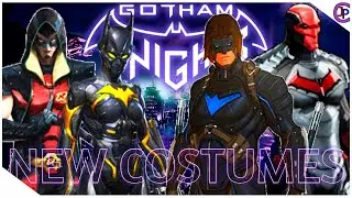 Gotham Knights: 28 Superhero Suit Designs Revealed