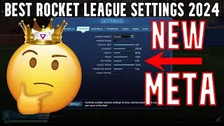 The NEW BEST Rocket League Settings 2024 | Camera, Sensitivity, Controller, & MORE Settings Guide