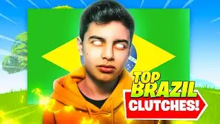 top ten BRAZIL fortnite competitive CLUTCHES of ALL TIME