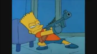 Bart Dreams About Nelson Muntz - The Simpsons