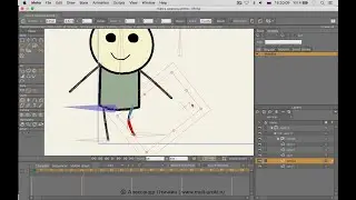 Зачем центр слоя в костных персонажах в Anime Studio Pro (Moho) ?