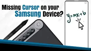 How to Show The Cursor/Pointer in Samsung Devices to use it with Graphics Tablets