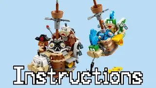 LEGO Mario: Larry's and Morton’s Airships Instructions! | Set 71427