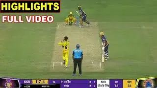 Chennai Super Kings Vs Kolkata Knight Riders Full Match Highlights | CSK VS KKR HIGHLIGHTS | JADEJA