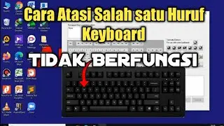 How to Overcome one of the laptop keyboard letters not working