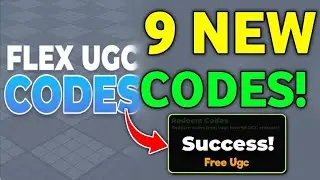 💥New 💥 Flex Ugc Codes 2024 - Roblox Flex Ugc Codes 2024