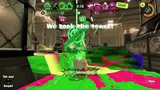 Is It A GREAT STRAT To PLACE The WAVE BREAKER On The TOWER? | SPLATOON 3 - ONLINE PLAY - PLAYTHROUGH