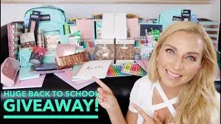 BIGGEST Back to School Giveaway EVER! 2017 (iPad, School Supplies, Makeup) OPEN INTERNATIONALLY