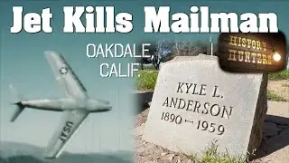 Jet Landing Gear Kills Mailman at Home in Oakdale Calif. (1959)