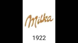 История логотипа Milka 🍫 #milka #милка #история #логотип #бренд  #шоколад #logo #подпишись #shorts