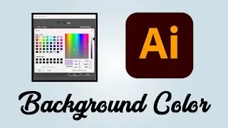 How to change background color on the Artboard in Adobe Illustrator