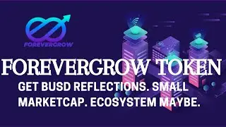 Forevergrow - Meme Coin? Rewards Token. Like Evergrow. BUSD Reflection.  Extremely Small Marketcap.