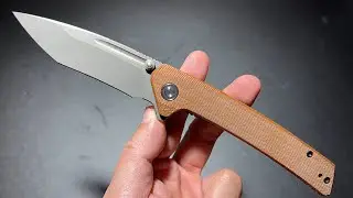 CIVIVI KEEN NADDER BROWN MICARTA C2021B ยืม ใบหนากว้าง ด้ามบางเรียว