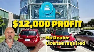 MAKE $3000 A WEEK SELLING CARS TO CARVANA!(EASY SIDE HUSTLE)