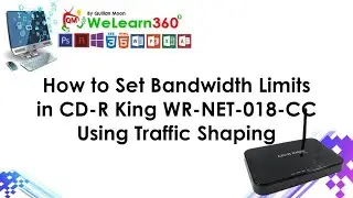 How to Set Bandwidth Limits in CD-R King WR-NET-018-CC Using Traffic Shaping