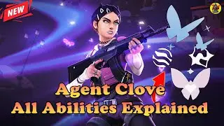 Valorant Agent 25 Clove | All Abilities Explained | Valorant Updates | 