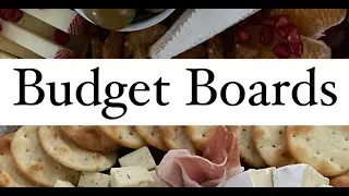 $20 Budget Charcuterie Boards | High-end VS Low-end Grocery Store