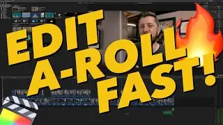 Edit A-Roll FAST | THREE TRICKS in Final Cut Pro | FCP Tutorial #Shorts