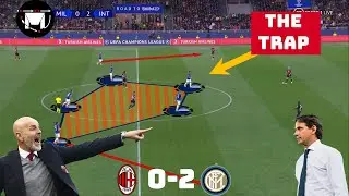 Tactical Analysis : Ac Milan 0-2 Inter Milan | An Big Win For Inter |