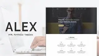 ALEX - Creative Portfolio HTML Template | Themeforest Website Templates and Themes