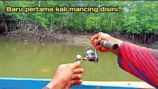 Mancing di sungai kecil Tarikannya gila-gila // Senggol Sisit Joss..!!!