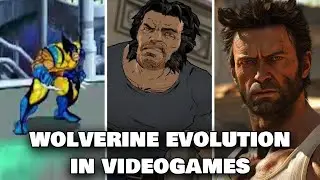 Evolution of WOLVERINE in Videogames (1989-2024)