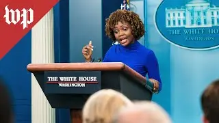 WATCH: White House holds news conference