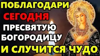 ПРОЧТИ 1 РАЗ САМУЮ СИЛЬНУЮ МОЛИТВУ И ПОБЛАГОДАРИ БОГОРОДИЦУ! СЛУЧИТСЯ ЧУДО! Православие