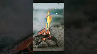 How To Render Flames 🔥 in Photoshop #shorts #tutorial #photoshop