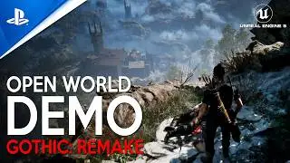 GOTHIC REMAKE Open World Demo | New Single Player RPG with INSANE GRAPHICS in Unreal Engine 5