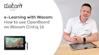 e-Learning with Wacom | How to use OpenBoard whiteboard software on Wacom Cintiq 16