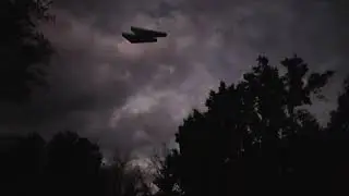 My UFO encounter (recreation) that happened in the Fall of 2022