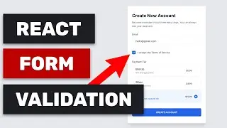 React Form Validation Tutorial 2022 | react-hook-form and zod