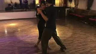 Tango dance lesson: Ganchos for intemediate tangueros - final review