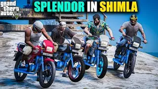 GTA 5 : JIMMY MICHAEL AND TREVOR SPLENDRO GOING TO SHIMLA RACE OMG! 2024