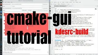 cmake-gui tutorial with kdesrc-build - December 2023 - 57bb6e04