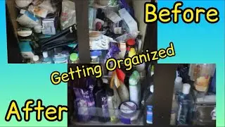 GENIUS ORGANIZE MY BATHROOM WITH ME * Under The Bathroom Sink Cleaning & Organizing