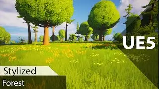 Stylized forest Unreal Engine 5 - Level Design