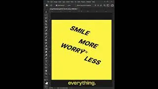 Text Graphic Design Idea in Photoshop #shorts #photoshop