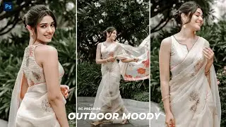 Outdoor Portrait Photography | Outdoor Photo editing in photoshop | Free XMP Preset Download