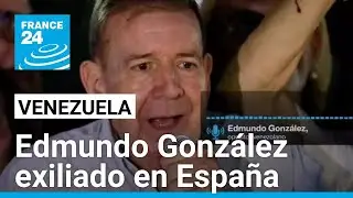 Desde el exilio en España, Edmundo González denuncia amenazas tras su salida de Venezuela