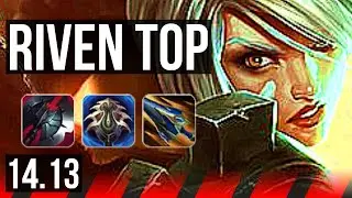 RIVEN vs JAX (TOP) | 6k comeback, 69% winrate, 45k DMG, 6 solo kills | VN Challenger | 14.13