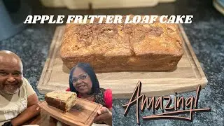 I Made Apple Fritter Loaf Cake