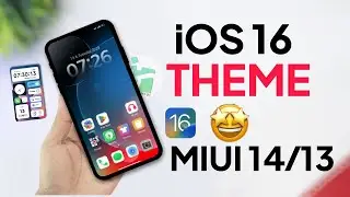 iOS 16 All New Widget Enable In Miui 14 - Miui to iOS 17 🔥 iPhone Widgets Enable In Android Devices