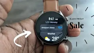 Best Smartwatch Deal Black Friday 2022! - Amazfit GTR 3 Pro !